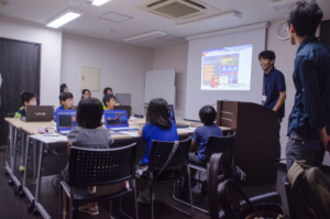 2015年夏休み小学生のパソコン体験教室の様子